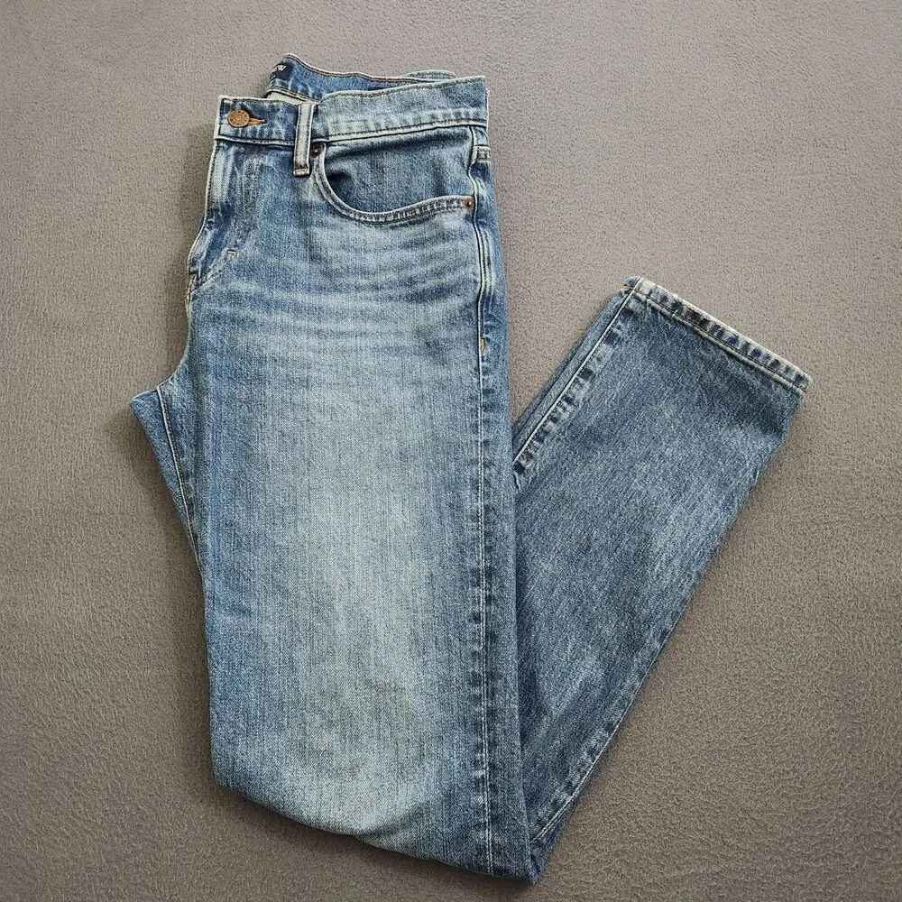 J. Crew Jeans Men 30X32 (32X30) Flex Slim Fit Straight Leg